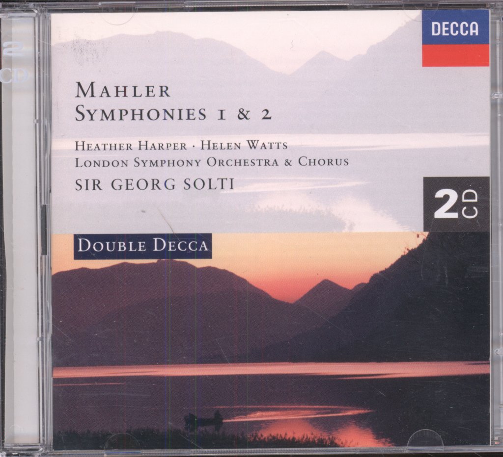 Sir Georg Solti, Heather Harper, Helen Watts, London Symphony Orchestra, Chorus - Mahler - Symphonies N° 1 & 2 - Double Cd