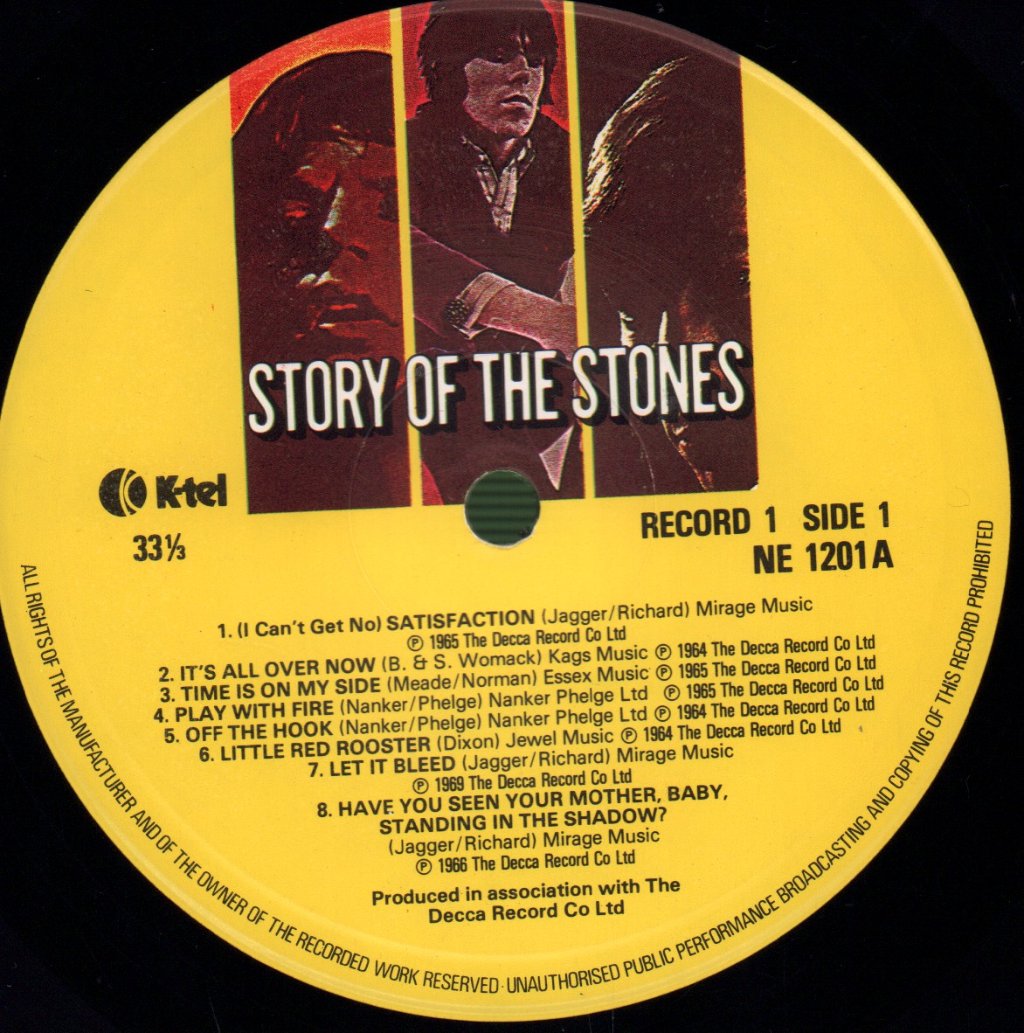 Rolling Stones - Story Of The Stones - Double Lp