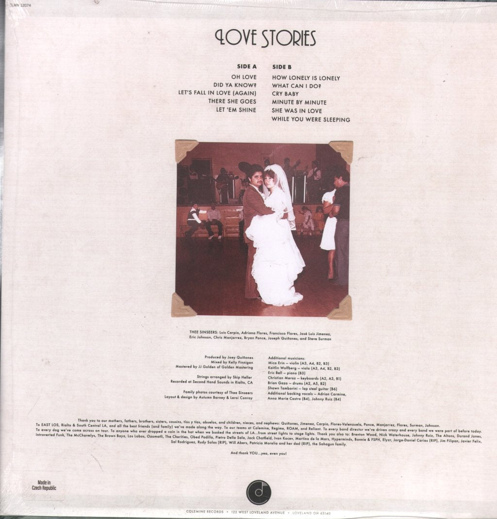 Thee Sinseers - Love Stories - Lp