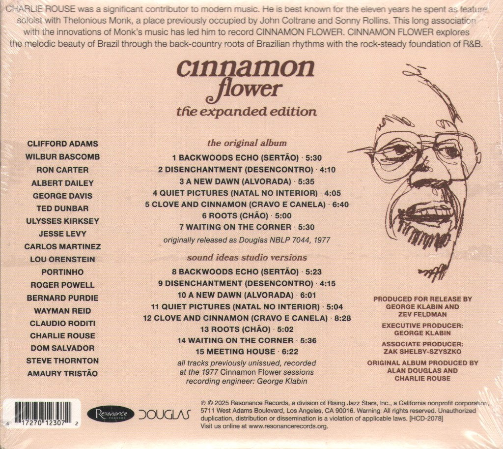 Charlie Rouse Band - Cinnamon Flower: the Expanded Edition - Cd