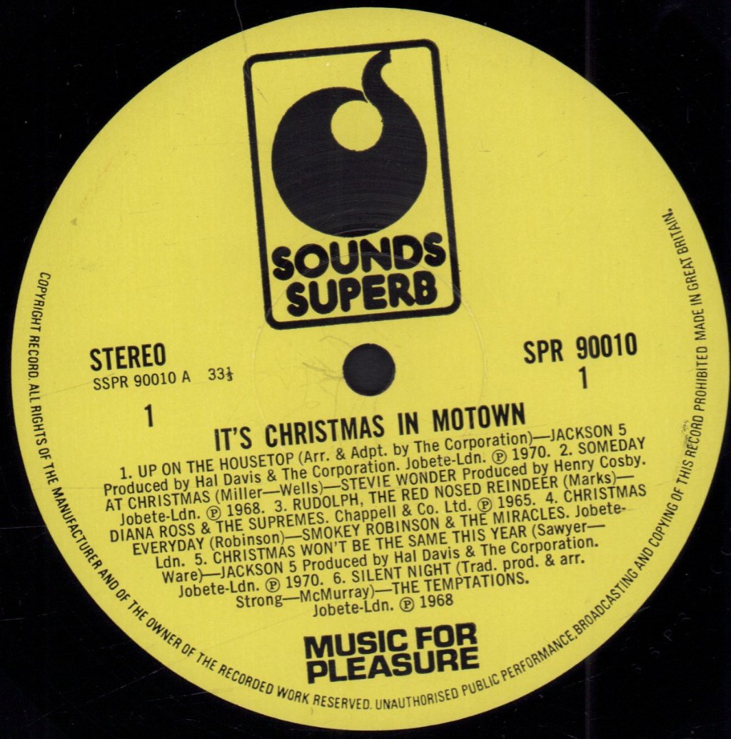 Various Artists - It's Christmas In Motown - Lp