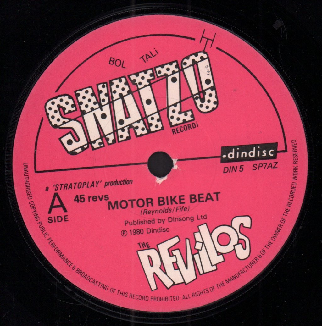 Revillos - Motor Bike Beat - 7 Inch