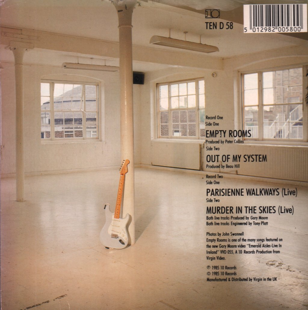 Gary Moore - Empty Rooms - Double 7 Inch
