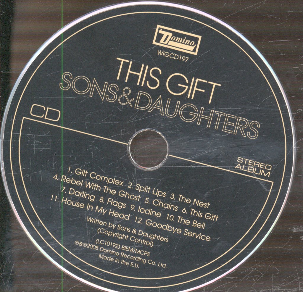 Sons And Daughters - This Gift - Cd