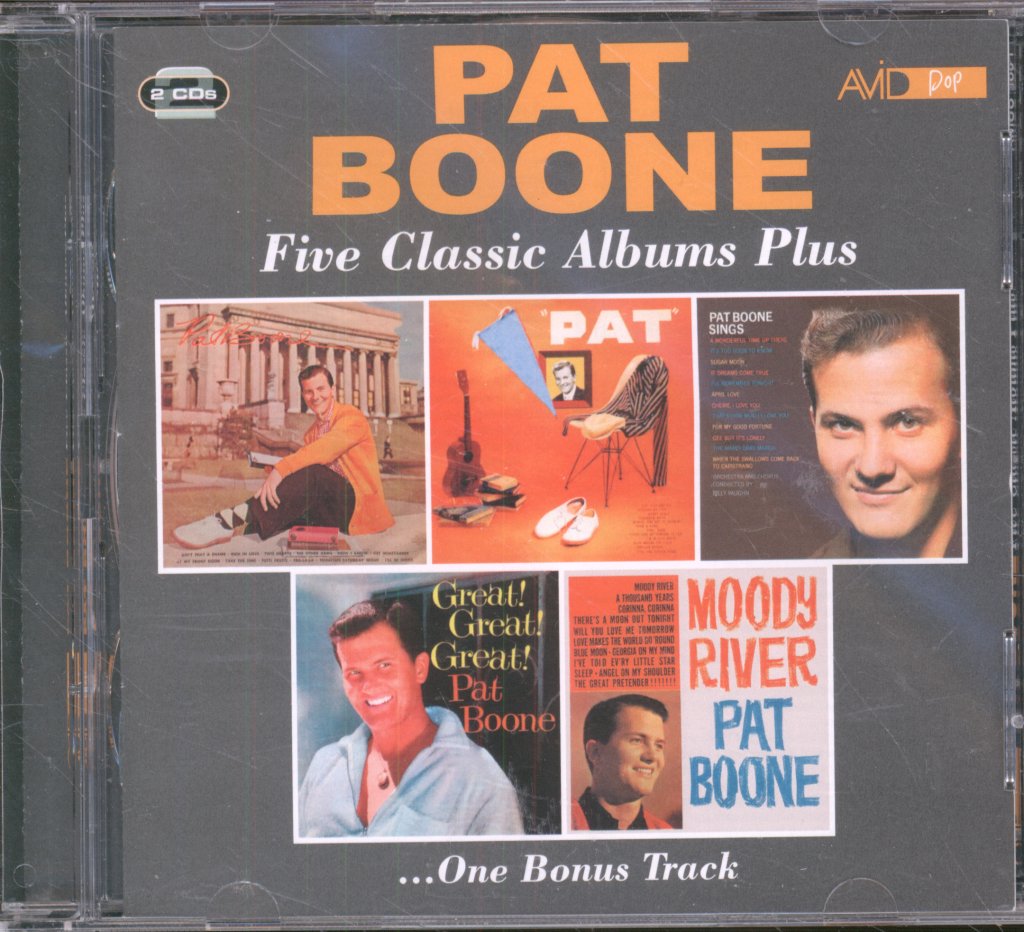 Pat Boone - Five Classic Albums Plus... One Bonus Track - Double Cd