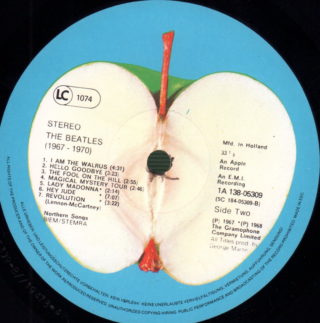 Beatles - 1967-1970 - Double Lp