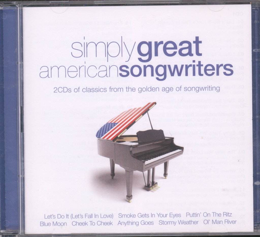 Various Artists - Simply Great American Songwriters - Double Cd