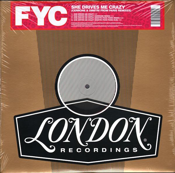 Fine Young Cannibals - She Drives Me Crazy (Cerrone & Dimitri from Paris Remixes) - 12 Inch