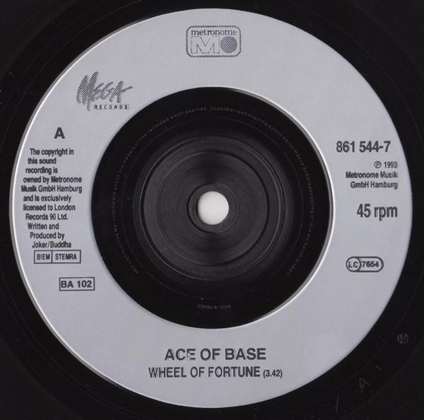 Ace Of Base - Wheel Of Fortune - 7 Inch