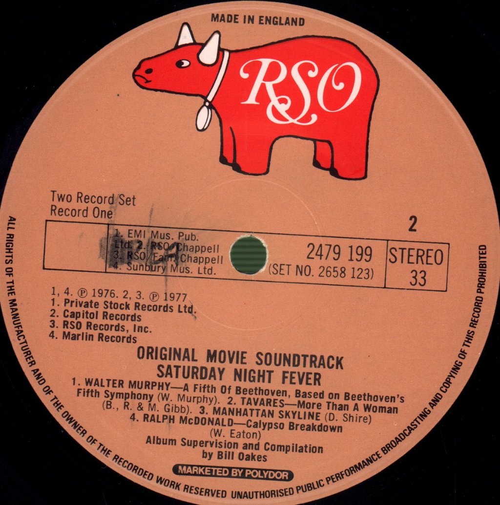 Various Artists - Saturday Night Fever (Original Movie Soundtrack) - Double Lp