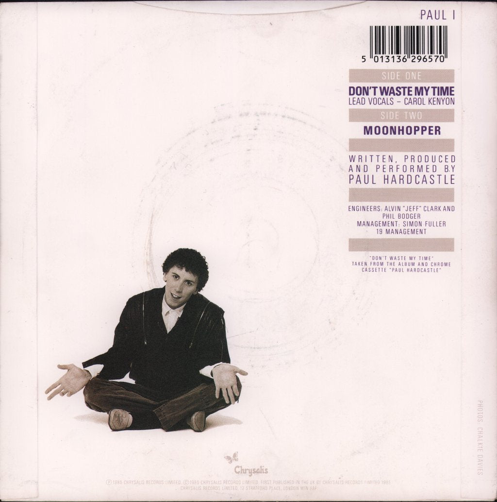 Paul Hardcastle - Don't Waste My Time - 7 Inch
