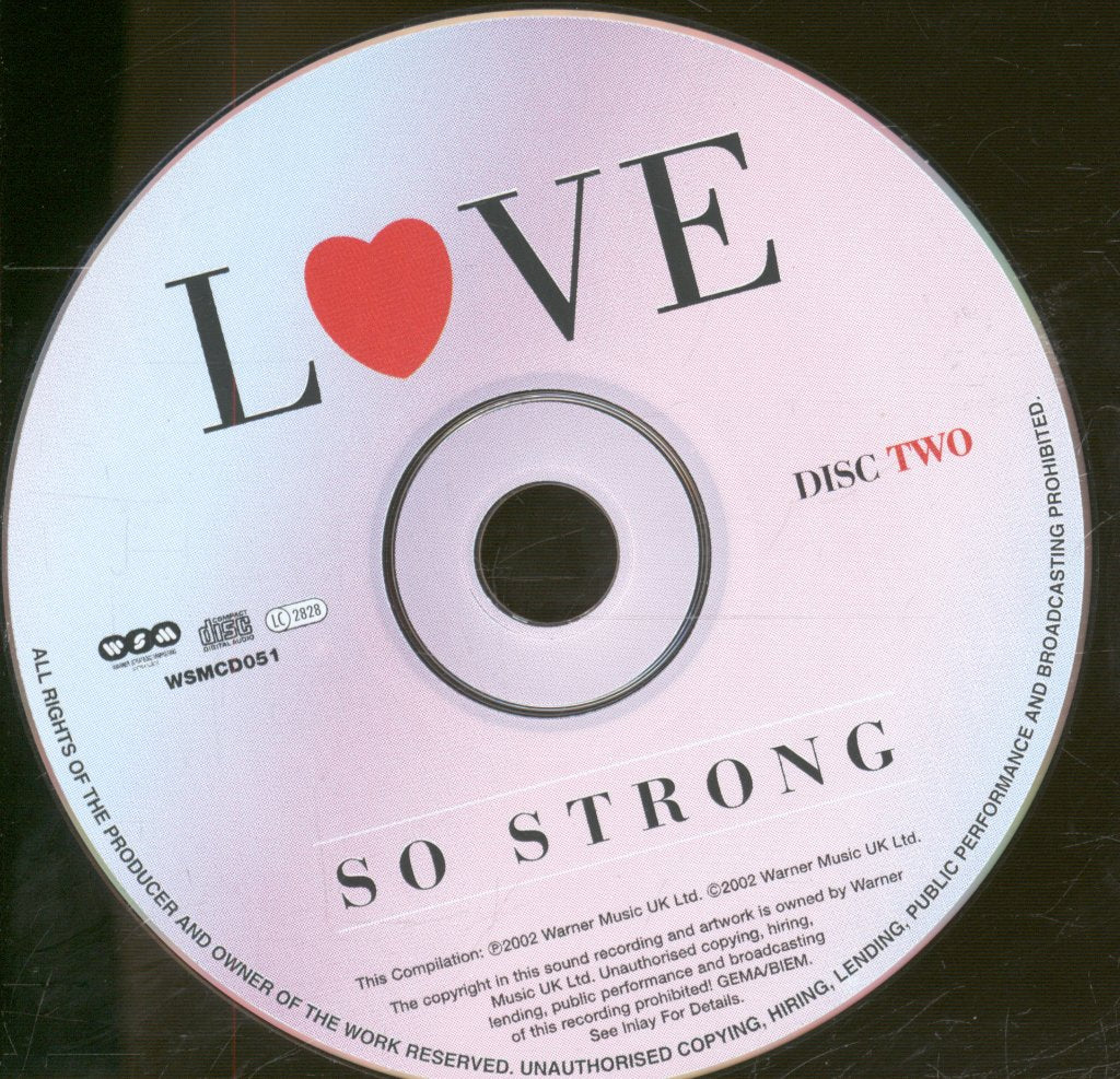 Various Artists - Love So Stong - Double Cd