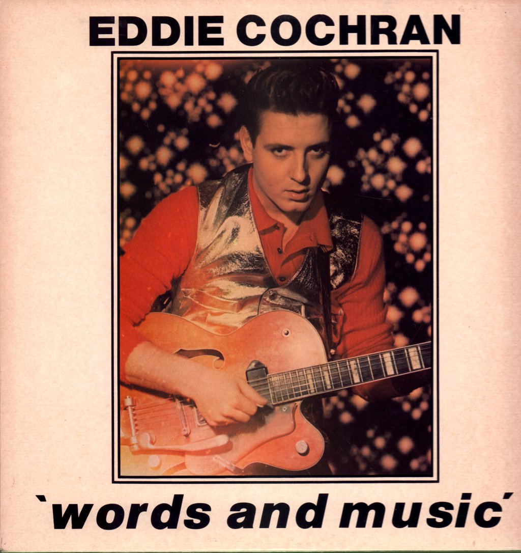 Eddie Cochran - Words And Music - Lp