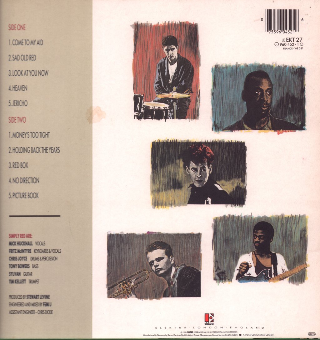 Simply Red - Picture Book - Lp