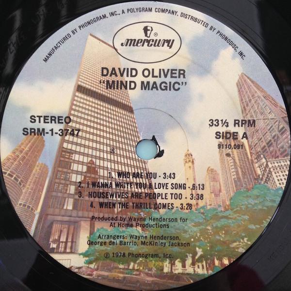 David Oliver - Mind Magic - Lp