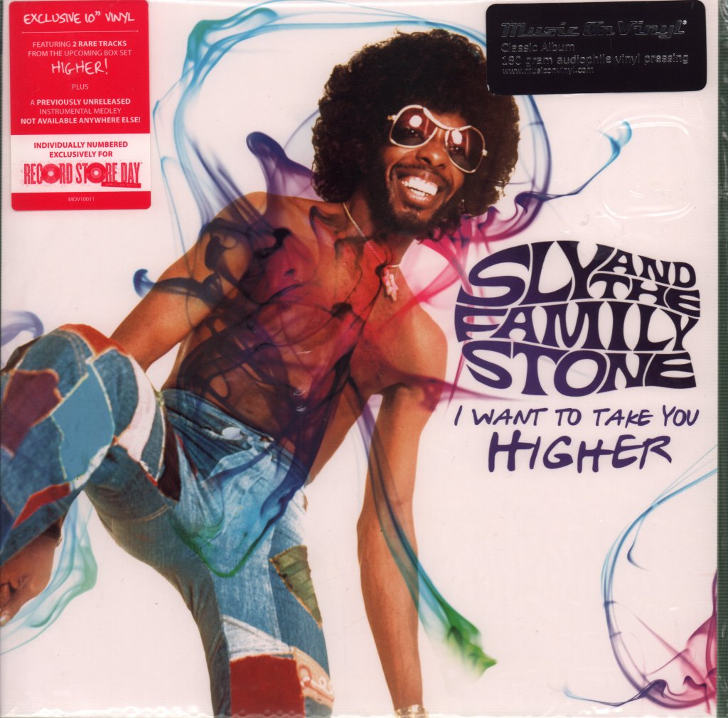 Sly & The Family Stone - I Want To Take You Higher - 10 Inch