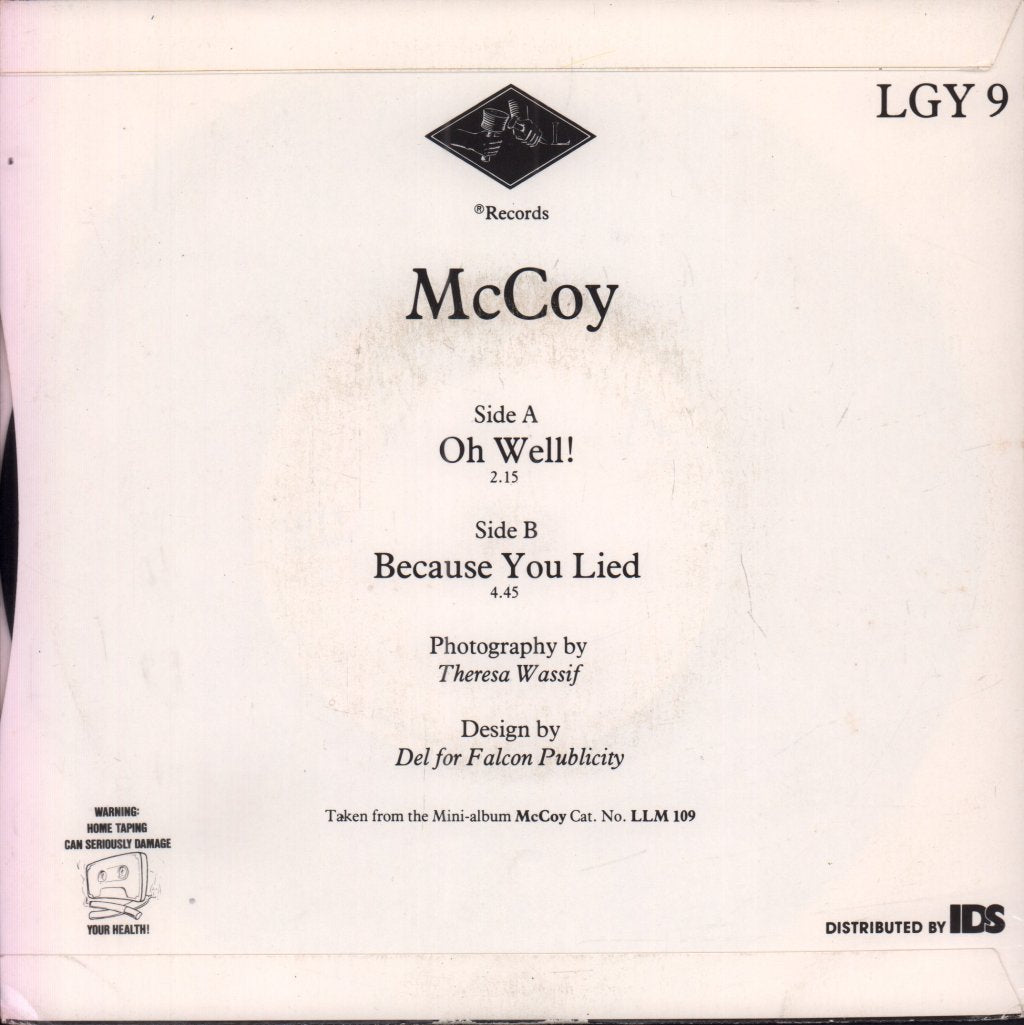 McCoy - Oh Well - 7 Inch