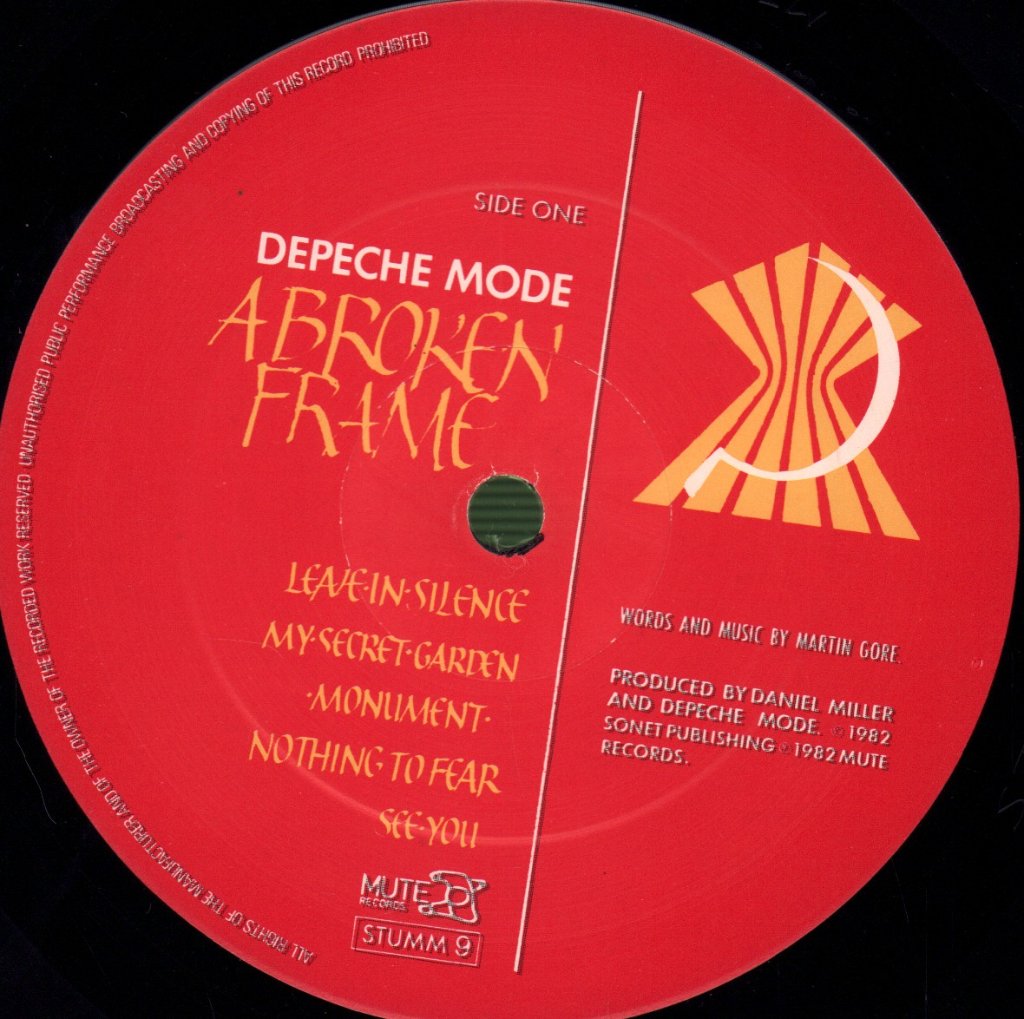 Depeche Mode - A Broken Frame - Lp