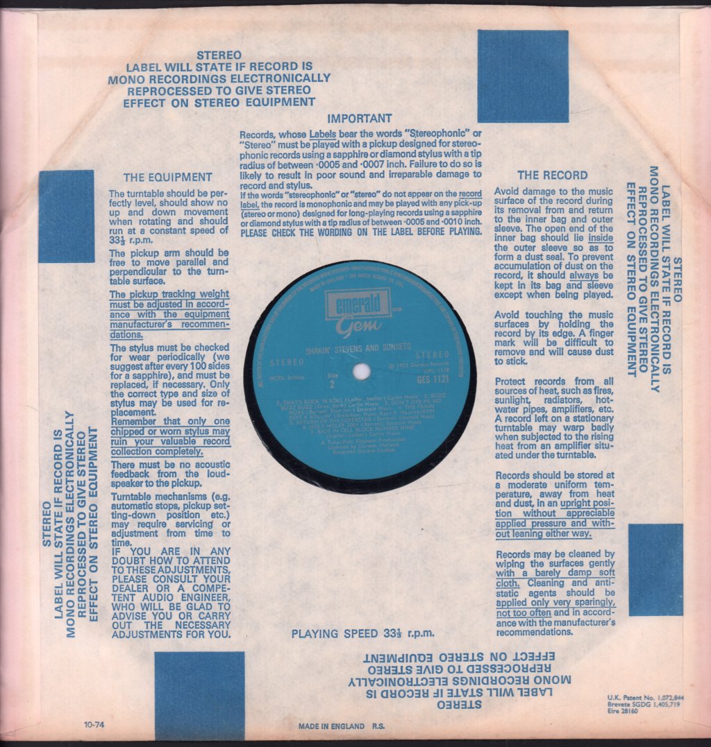 Shakin Stevens - Same - Lp
