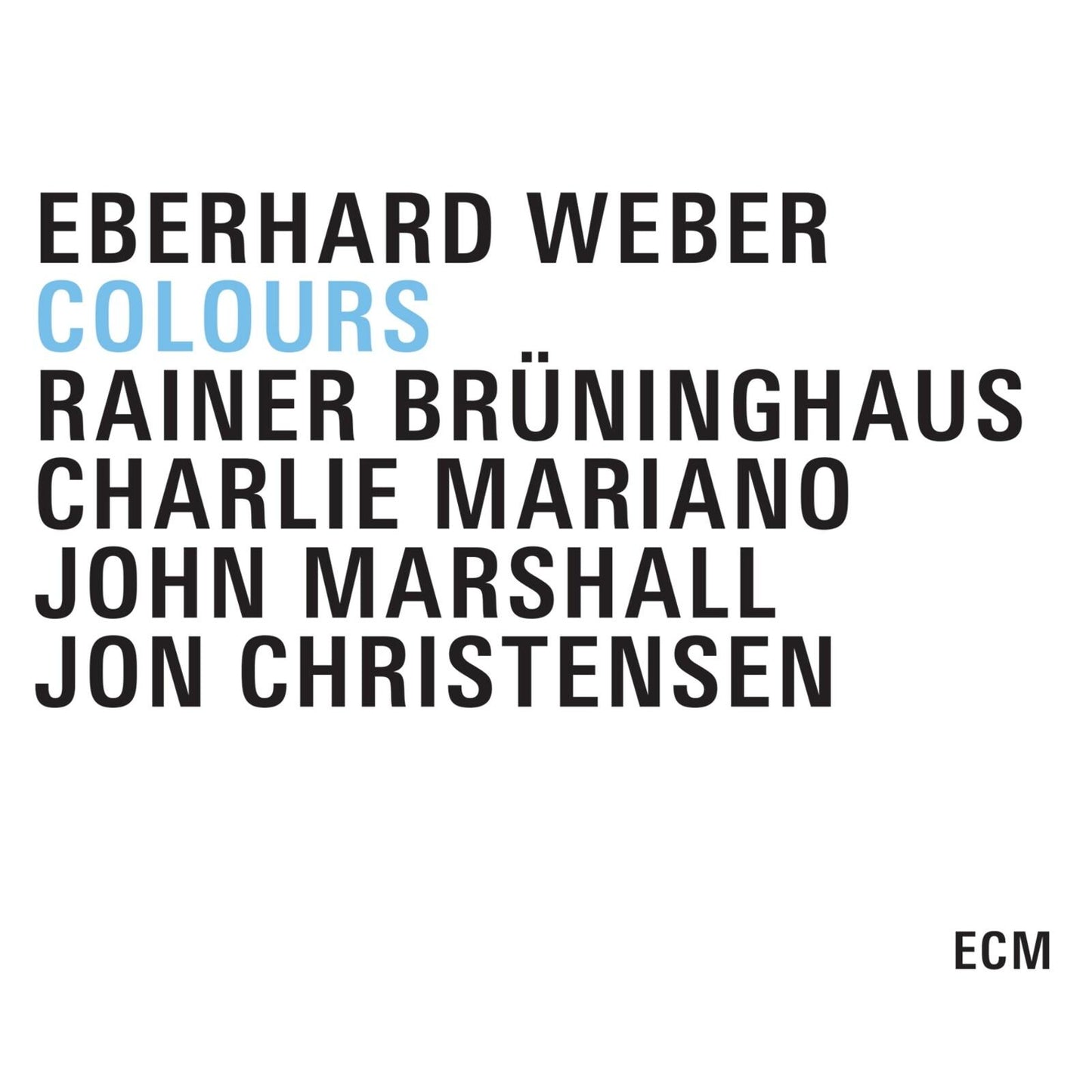 Eberhard Weber - Colours - Cd Box Set