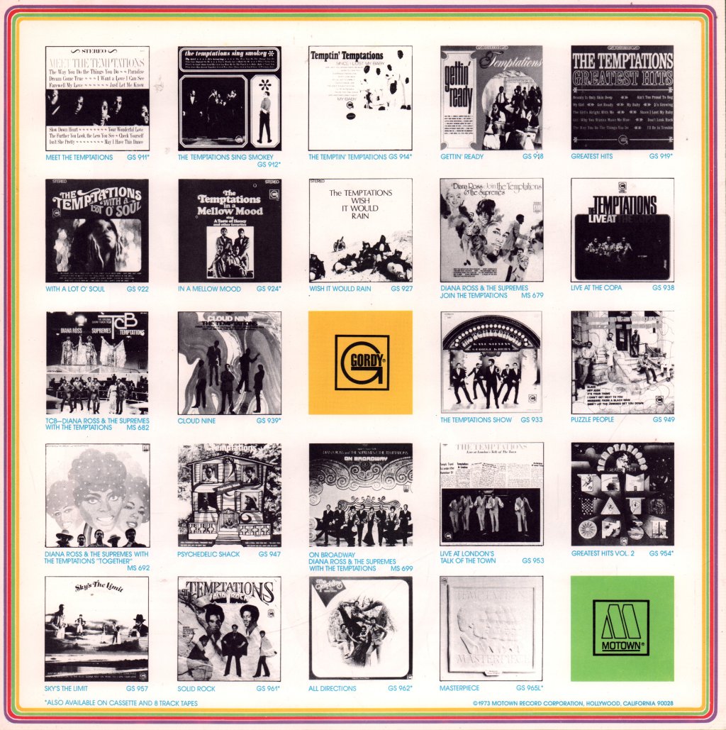 Temptations - Anthology - Triple Lp