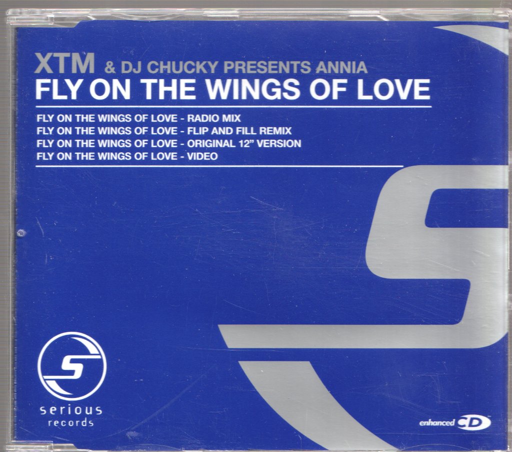 XTM & DJ Chucky Presents Annia - Fly On The Wings Of Love - Cd