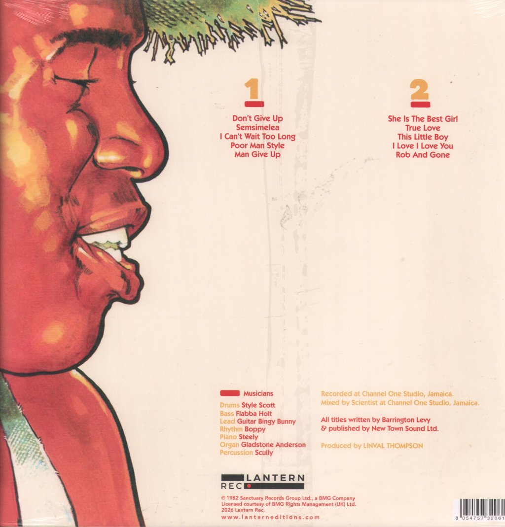 Barrington Levy - Poor Man Style - Lp