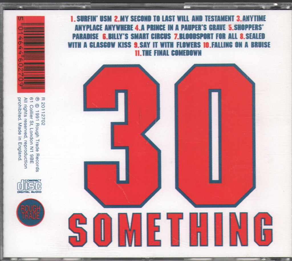 Carter The Unstoppable Sex Machine - 30 Something - Cd