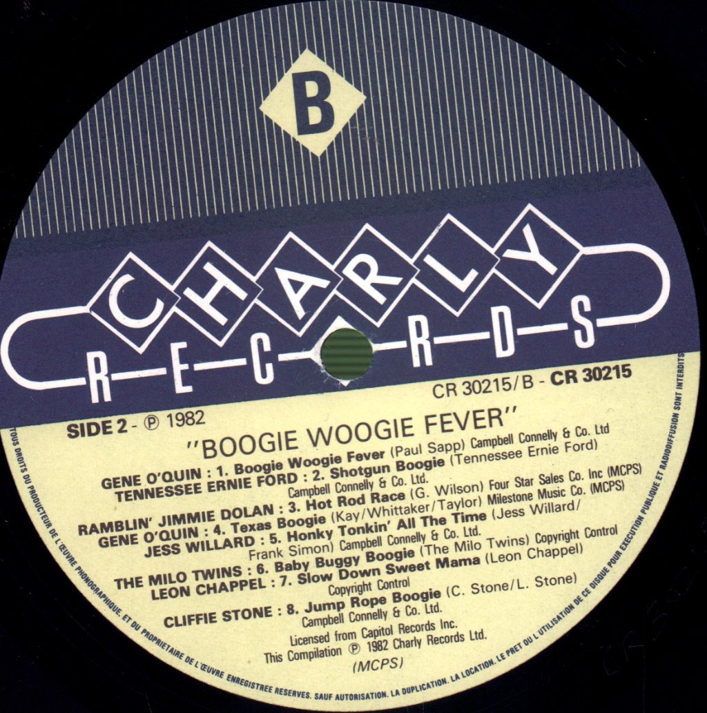 Various Artists - Boogie Woogie Fever - Lp