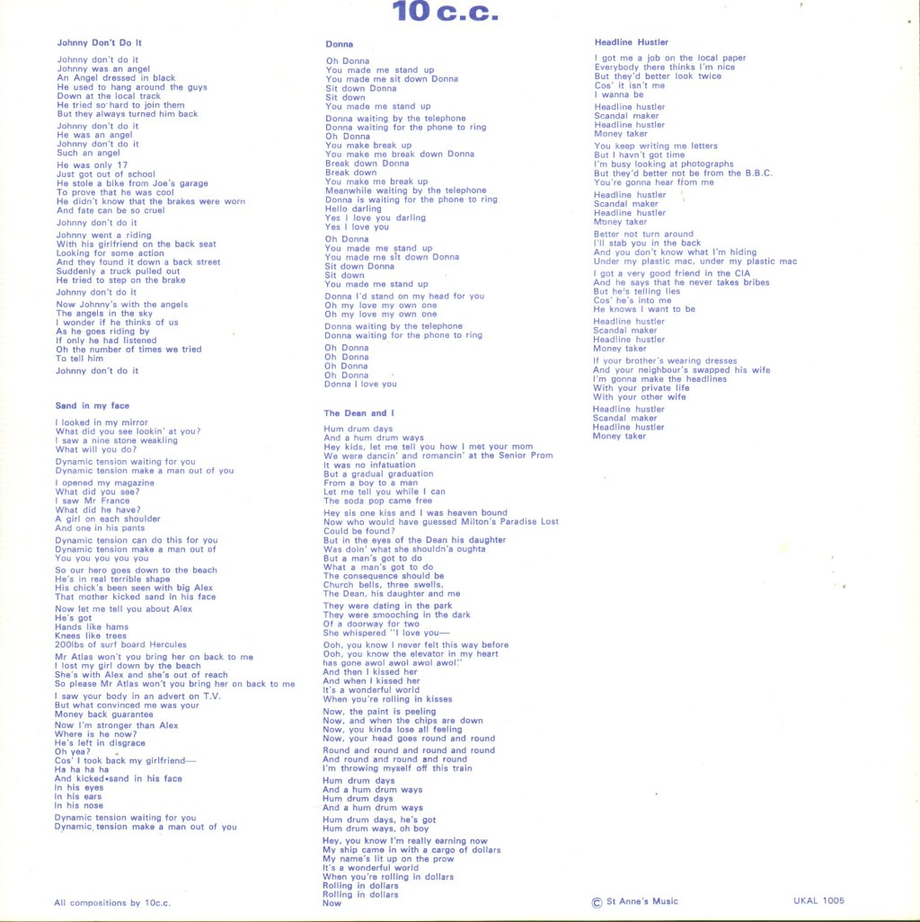10cc - 10cc - Lp