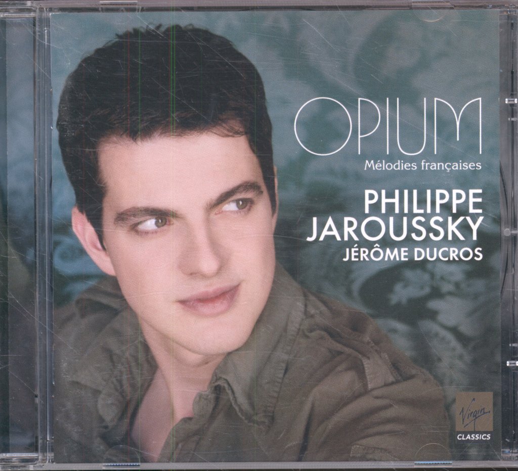 Philippe Jaroussky, Jérôme Ducros - Opium - Mélodies Françaises - Cd