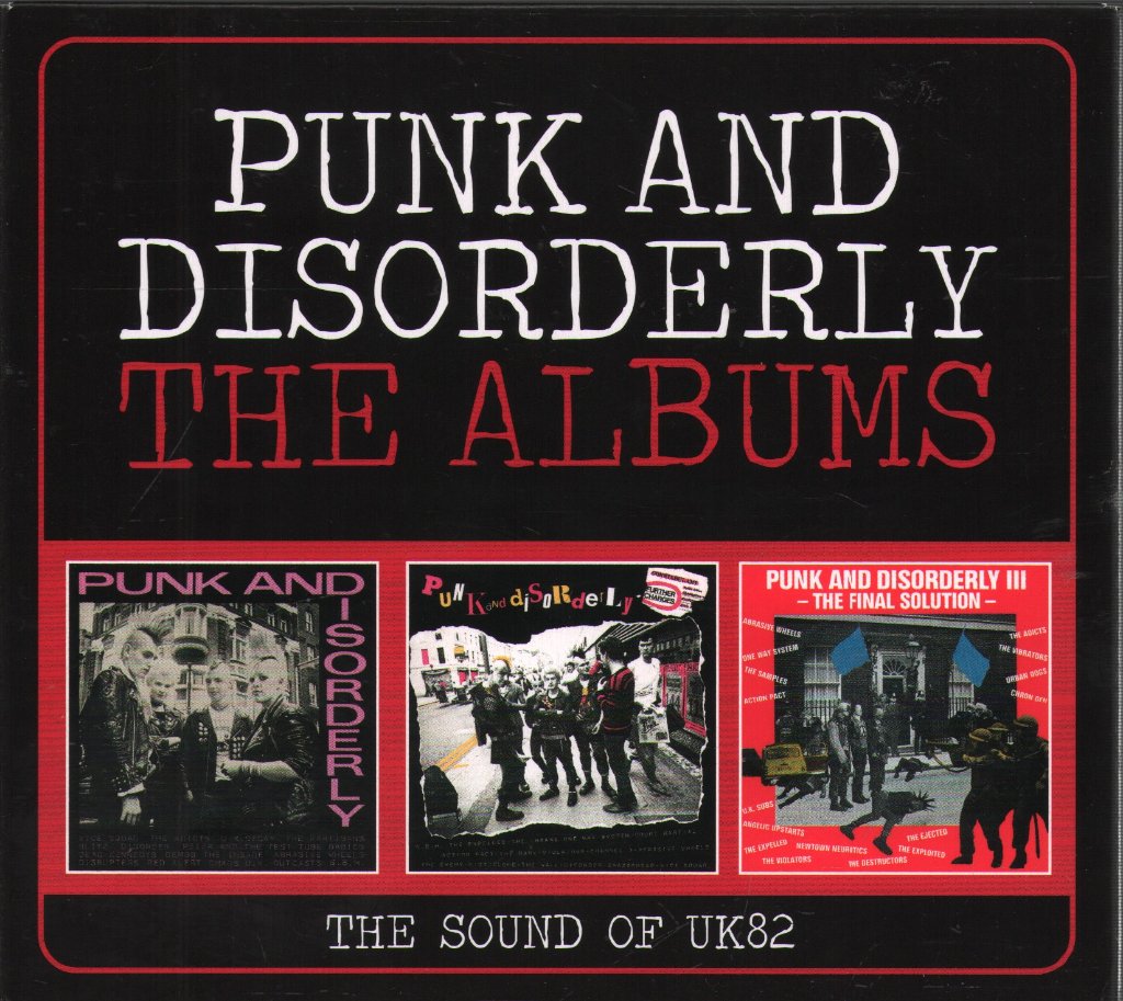 Various Artists - Punk And Disorderly The Albums - Cd Set