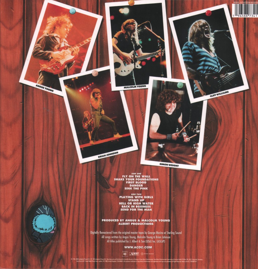 AC/DC - Fly On The Wall - Lp