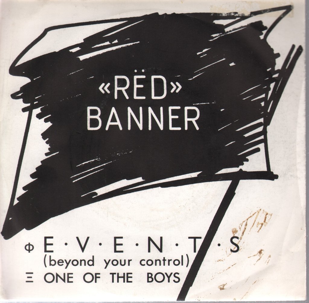 Red Banner - Events - 7 Inch