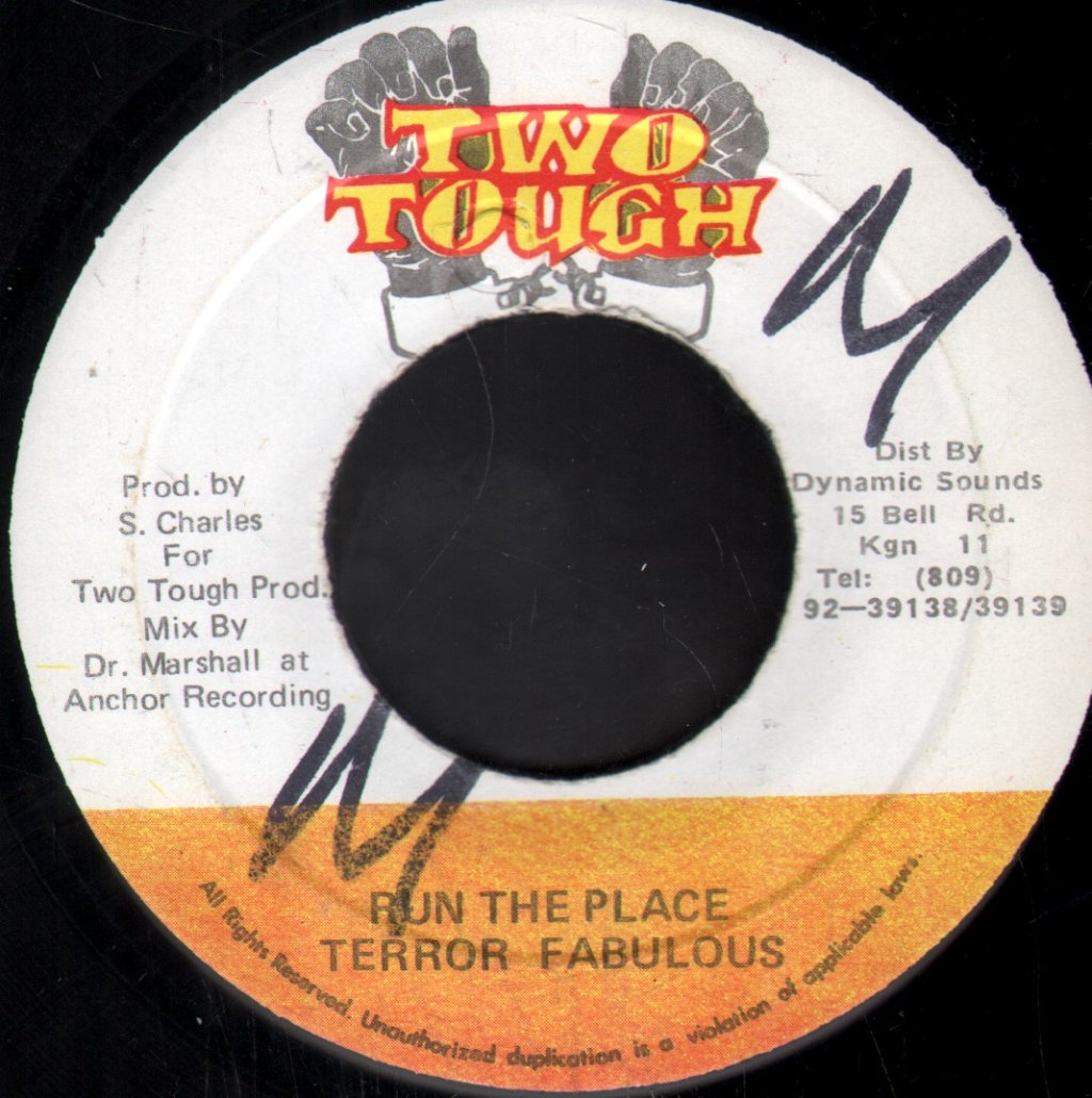 Terror Fabulous - Run The Place - 7 Inch