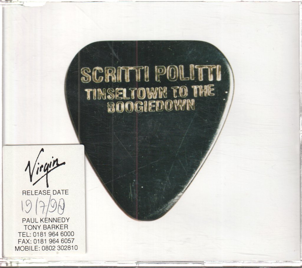 Scritti Politti - Tinseltown To The Boogiedown - Cd