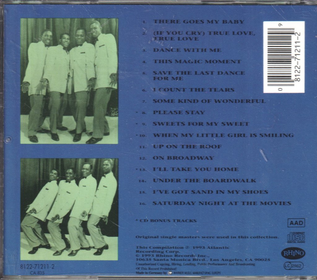 Drifters (Soul Group) - Very Best Of - Cd