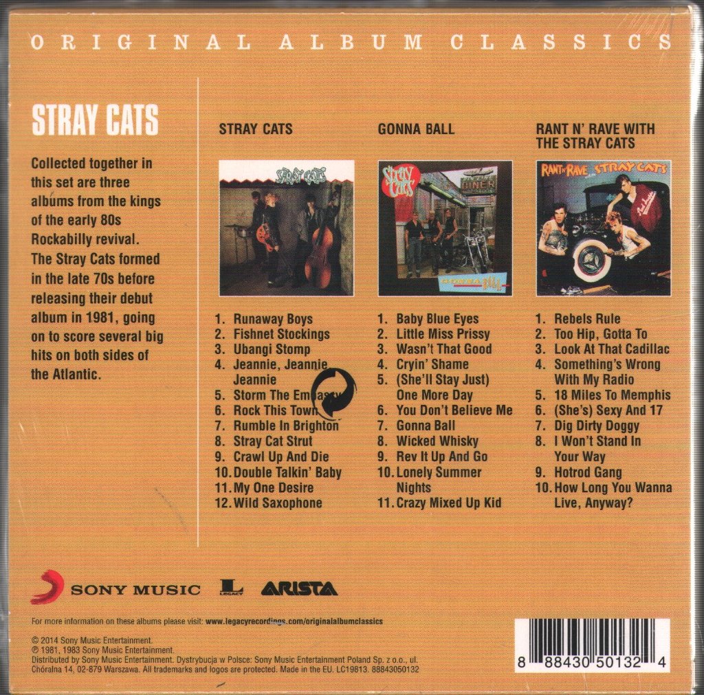 Stray Cats - Original Album Classics - Cd Set