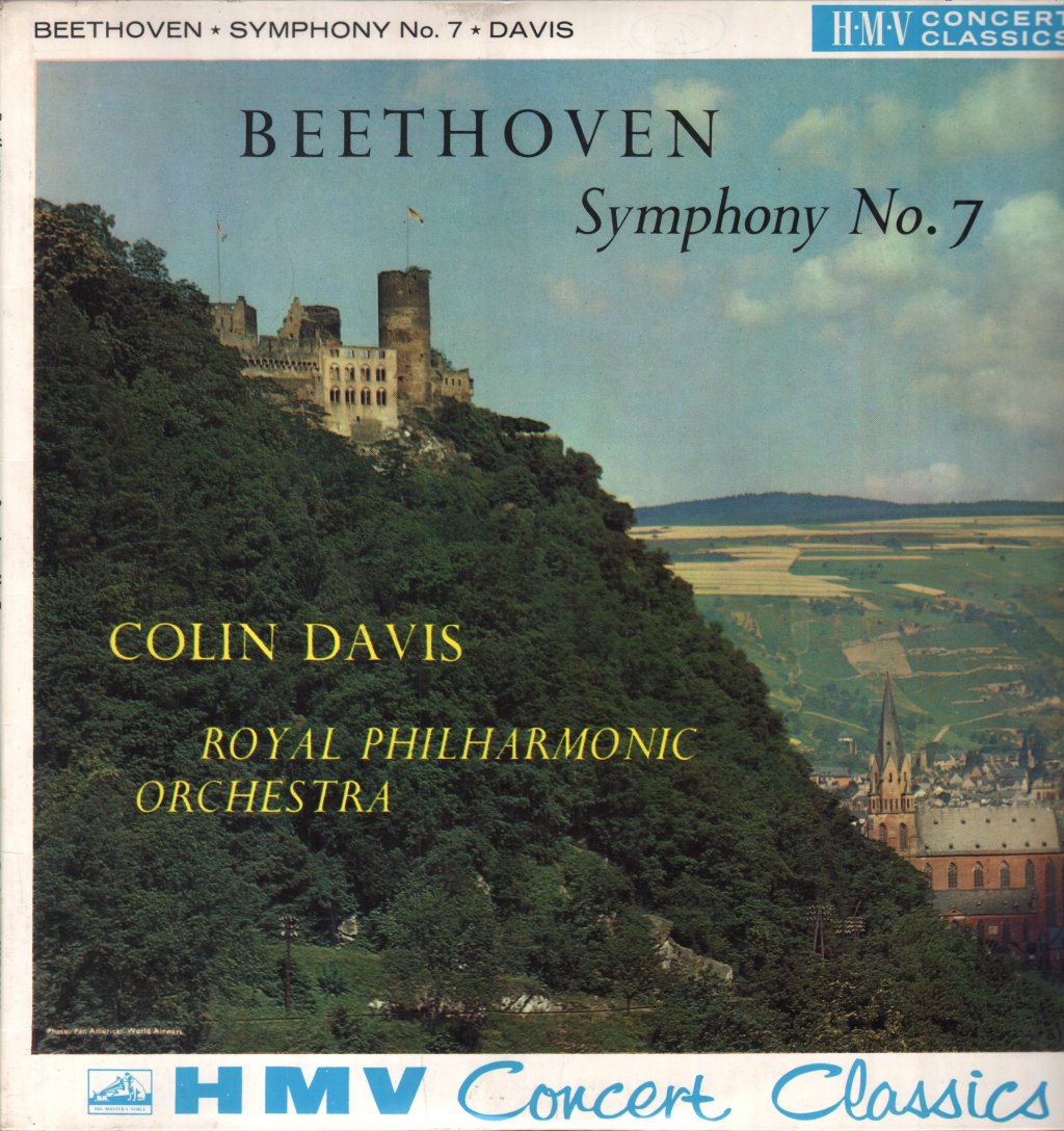 Colin Davis / Royal Philharmonic Orchestra - Beethoven - Symphony No. 7 In A, Op 92 - Lp