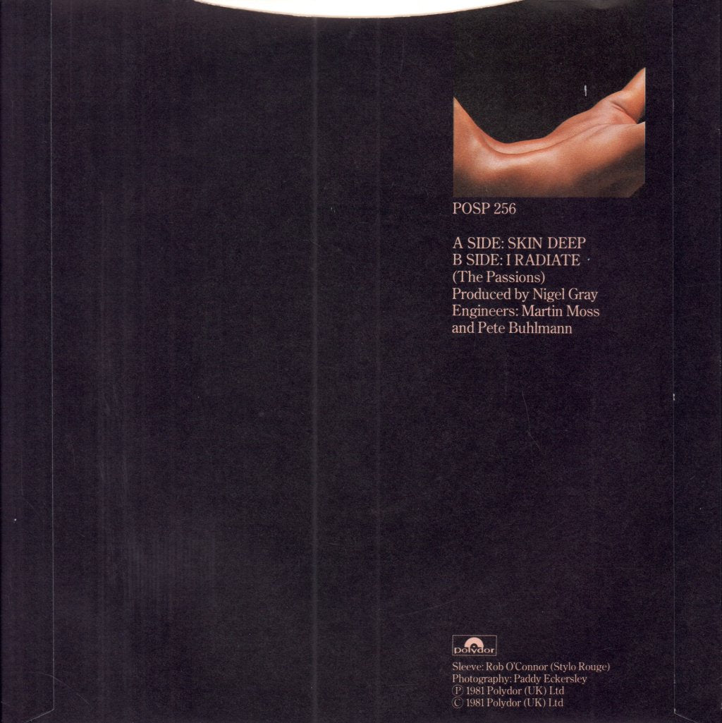 Passions (Uk Group) - Skin Deep - 7 Inch
