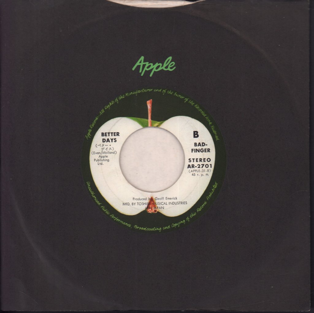 Badfinger - Better Days - 7 Inch