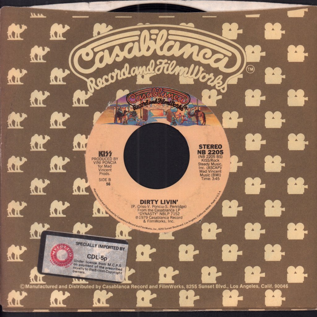 Kiss - Sure Know Something - 7 Inch