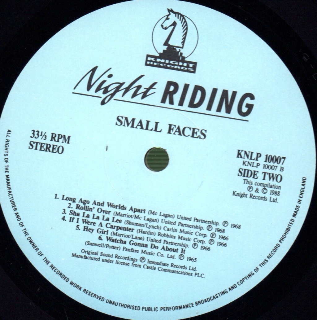 Small Faces - Night Riding - Lp