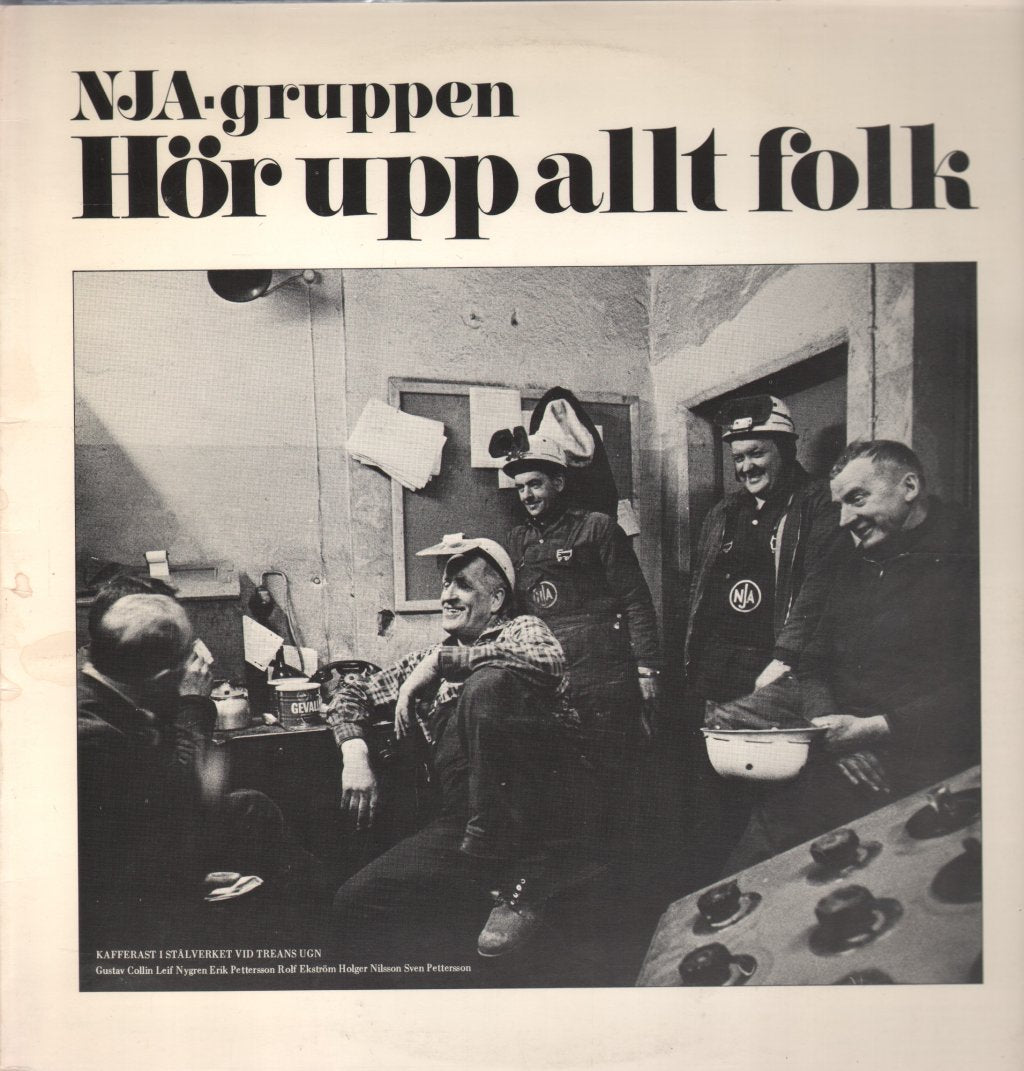 NJA-Gruppen - Hör Upp Allt Folk - Lp