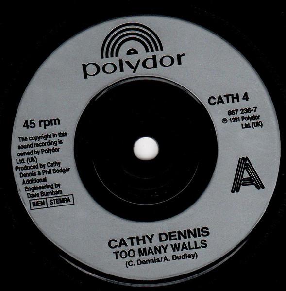 Cathy Dennis - Too Many Walls - 7 Inch