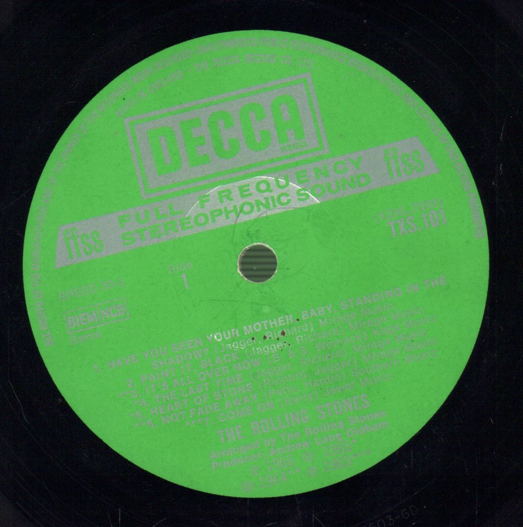 Rolling Stones - Big Hits - Lp
