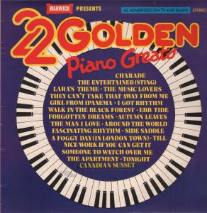 Various Artists - 22 Golden Piano Greats - Lp