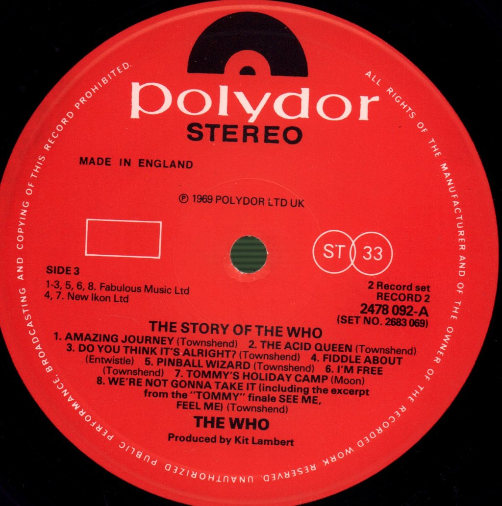 Who - Story Of - Double Lp
