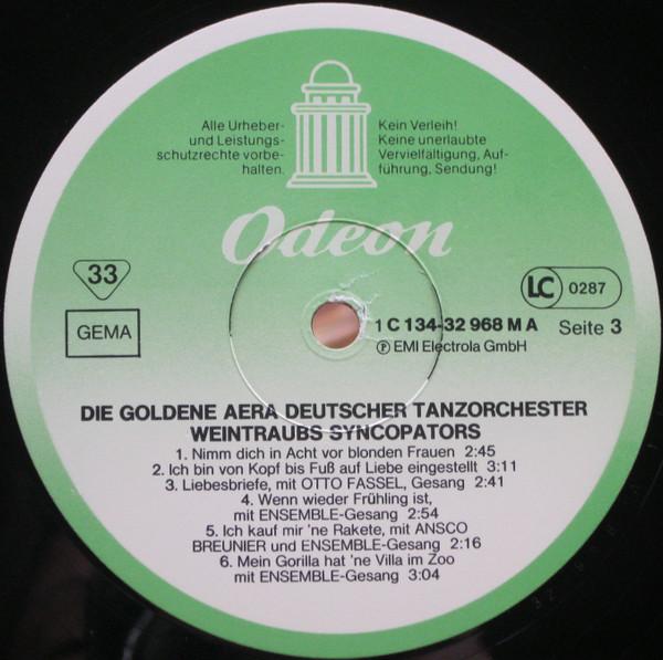 Weintraubs Syncopators - Die Goldene Aera Deutscher Tanzorchester - Double Lp