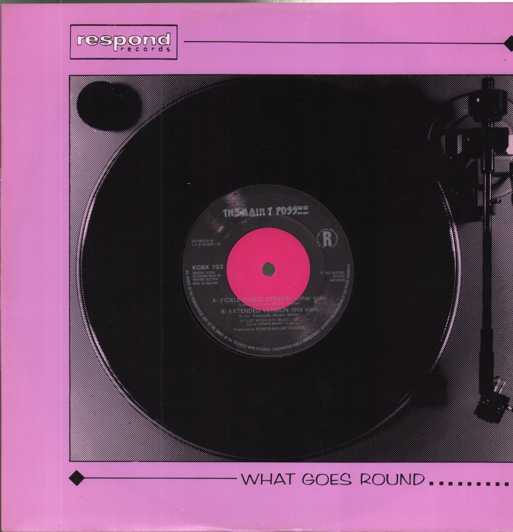 Main T Possee - Fickle Public Speakin' - 12 Inch